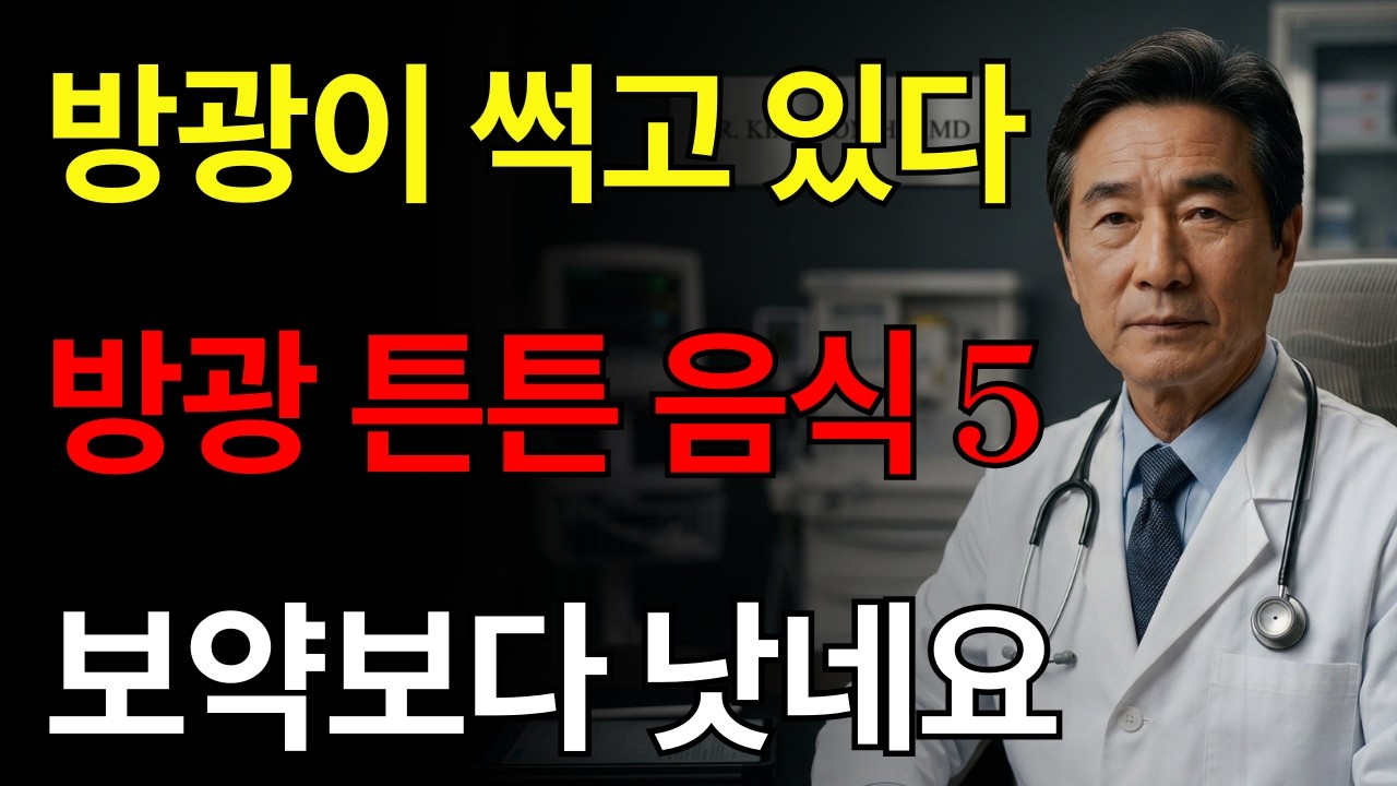 밤에 화장실을 3번 이상 가신다면? 이 영상을 꼭 보세요! 전립선과 방광을 살리는 기적의 음식 5가지.