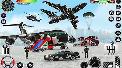 US Army Vehicle Transporter Truck Simulator:Army Game - Android iOS Gameplay