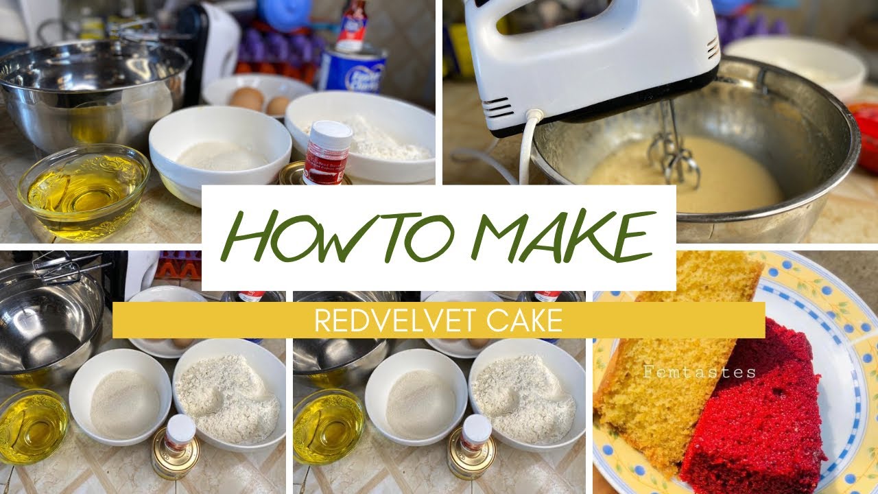 Oil based RED VELVET cake Beginner's friendly YouTube
