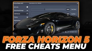 Mod Menu Forza Horizon 5 | Version 2025| FH5 Free Cheat | Forza 5 Money Glitch | Forza 5 Mod Menu