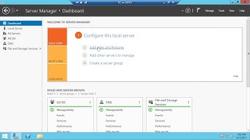 Add DHCP Role to Domain Controller