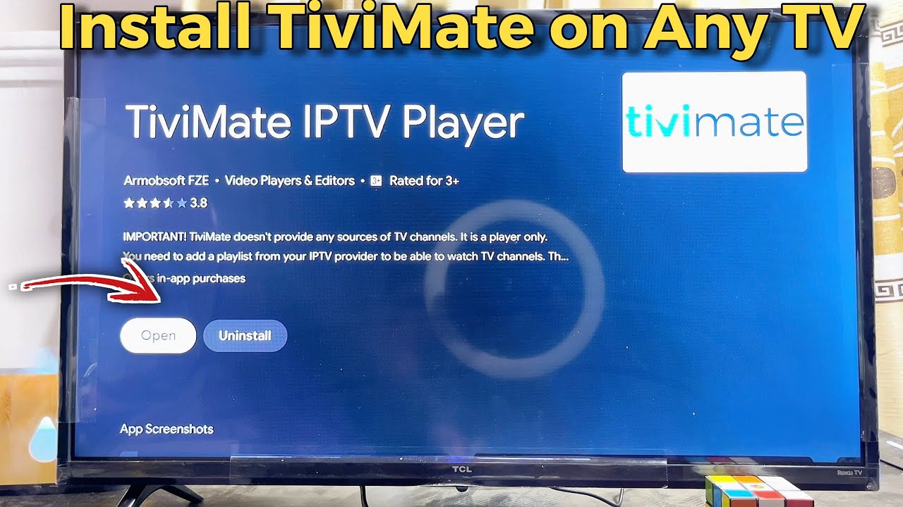 How to Download and Install TiviMate on Any Smart TV - YouTube
