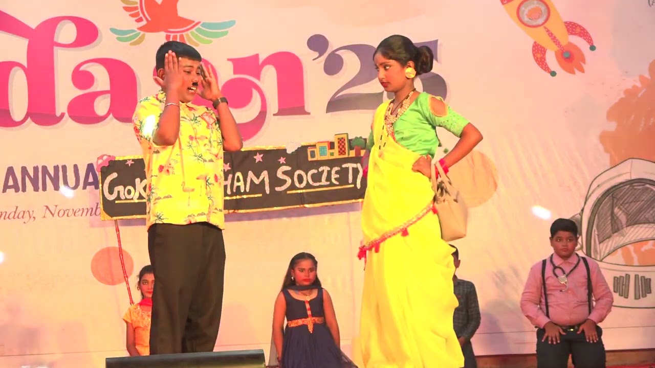 Taarak Mehta Style Comedy Dance & Acting | JSPS Annual Function 2025
