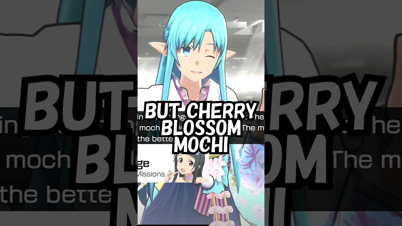 Dumpling or Sakura Mochi? - Spring Asuna (Tomatsu Haruka) Sword Art Online Variant Showdown 