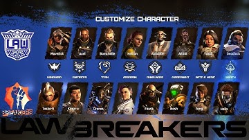 Lawbreakers(PS4)-Vanguard(Law)Overview