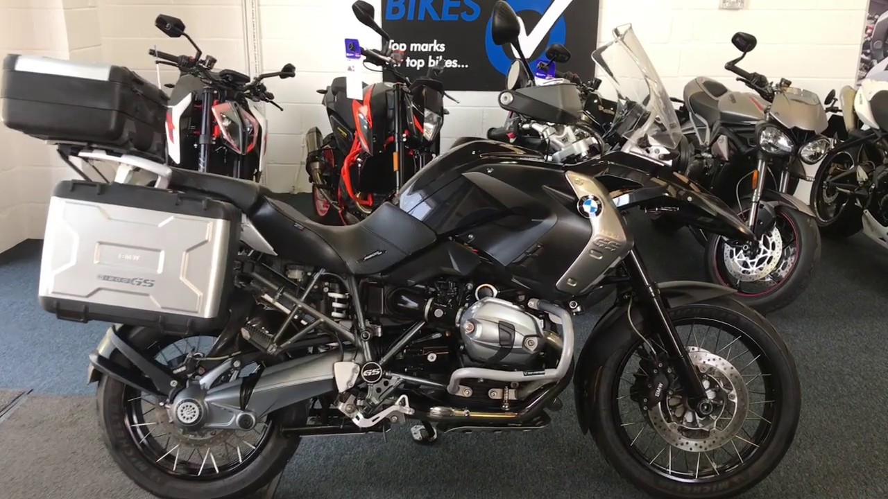 2011 BMW R1200GS Triple Black - YouTube