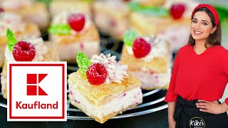 Himbeerschnitten mit Blätterteig | Nachtisch-Rezept | Kaufland