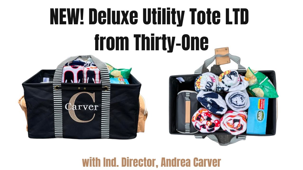 thirty-one deluxe utility tote