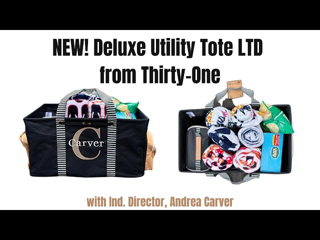 thirty-one, Bags, Thirty One Deluxe Organizing Utility Tote