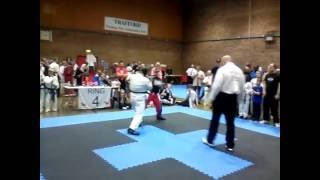 Laura Wylde NWCKB WKC Europeans 2015 Fight 1
