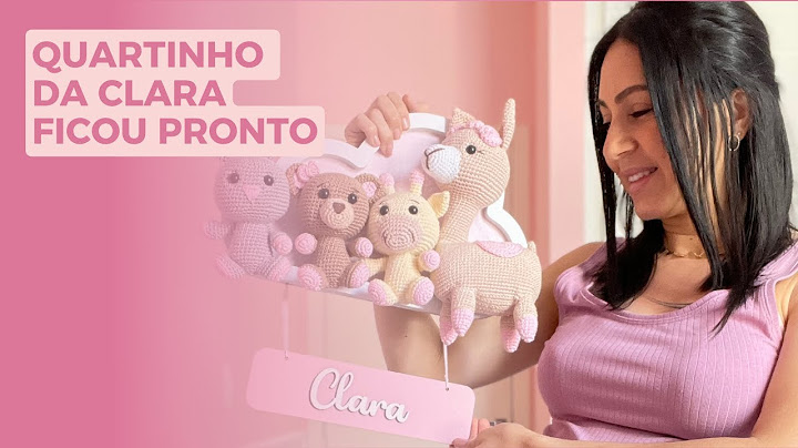 MOSTRANDO O QUARTINHO DA MINHA FILHA - Tuor completo quartinho de bebe menina