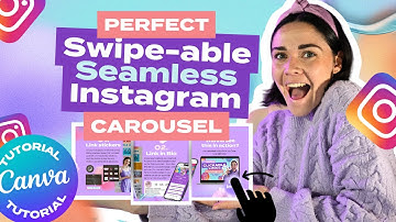CANVA TUTORIAL: Instagram Carousels that seamlessly join together (it’s easier than you think!)