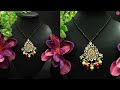 Designer Mangalsutra Making !! Latest Fashion !! Bridal Jewellary !! Mangalsutra Making At Home