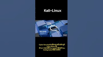 Kali Linux — The OS for Ethical Hackers #nepaliprogramming #kalilinux  #nepalitech