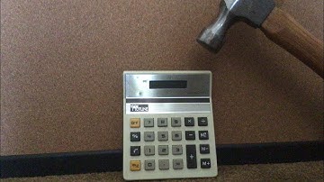 Bored Smashing/ Let’s Smash Vintage Calculator