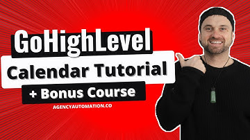 Go High Level Calendar Tutorial ❇️ Step-by-step Training + BONUS Course