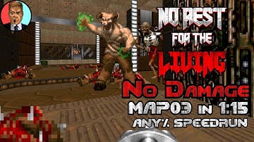 [World Record] No Damage Speedrun of No Rest For The Living Map 03 in 1:15