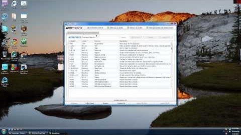 Addon Management with WoW Matrix