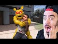 SARI FREDBEAR KANLI EVDEN ÇIKTI FRANKLINI YAKALADI - GTA 5 MODS