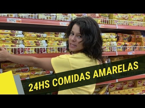 UM DIA INTEIRO SÓ COMENDO COMIDA AMARELA - GABRIELLA SARAIVAH