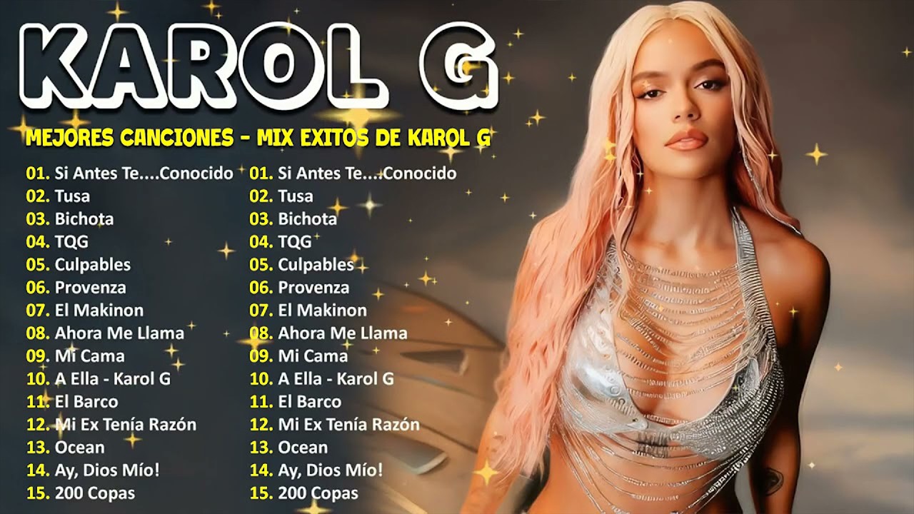 Karol G Grandes Éxitos Mix 2026 - Lo Más Popular de Karol G - Canciones de Karol G #1