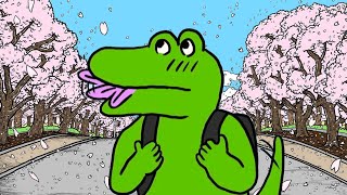 Крокодил, который умрет через 100 дней. Феномен японского интернета | Япония