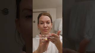 Watch me do my P.M. Skincare in under 1 MINUTE!  #shorts