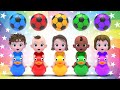 Color Duck Johny Johny Yes Papa + more  Nursery Rhymes &amp; Kids Songs | Kindergarten