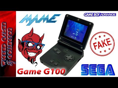 Nintendo Game Boy Advance SP Clone | The G100 from China