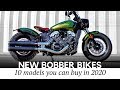 10 Newest Motorcycles Getting Rid of Excessive Parts for Unique Bobber Designs
