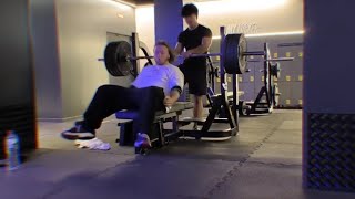 180KG BENCH SPEEDREPS as a 2008 TEEN | ams 