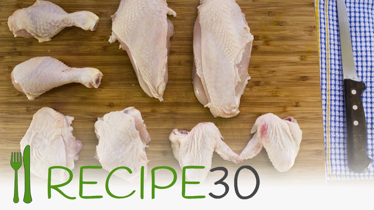 How to breakdown a chicken - recipe | Recipe30