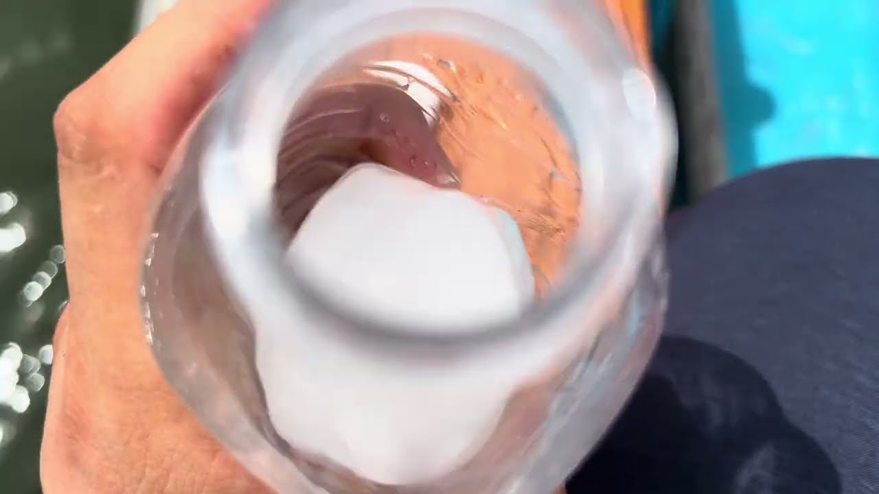 바다에서 대놓고 asmr하기 