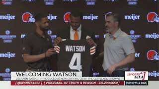 Browns Welcome Deshaun Watson, Andrew Berry on Why They Made the Trade - Sports4CLE, 3\/25\/22