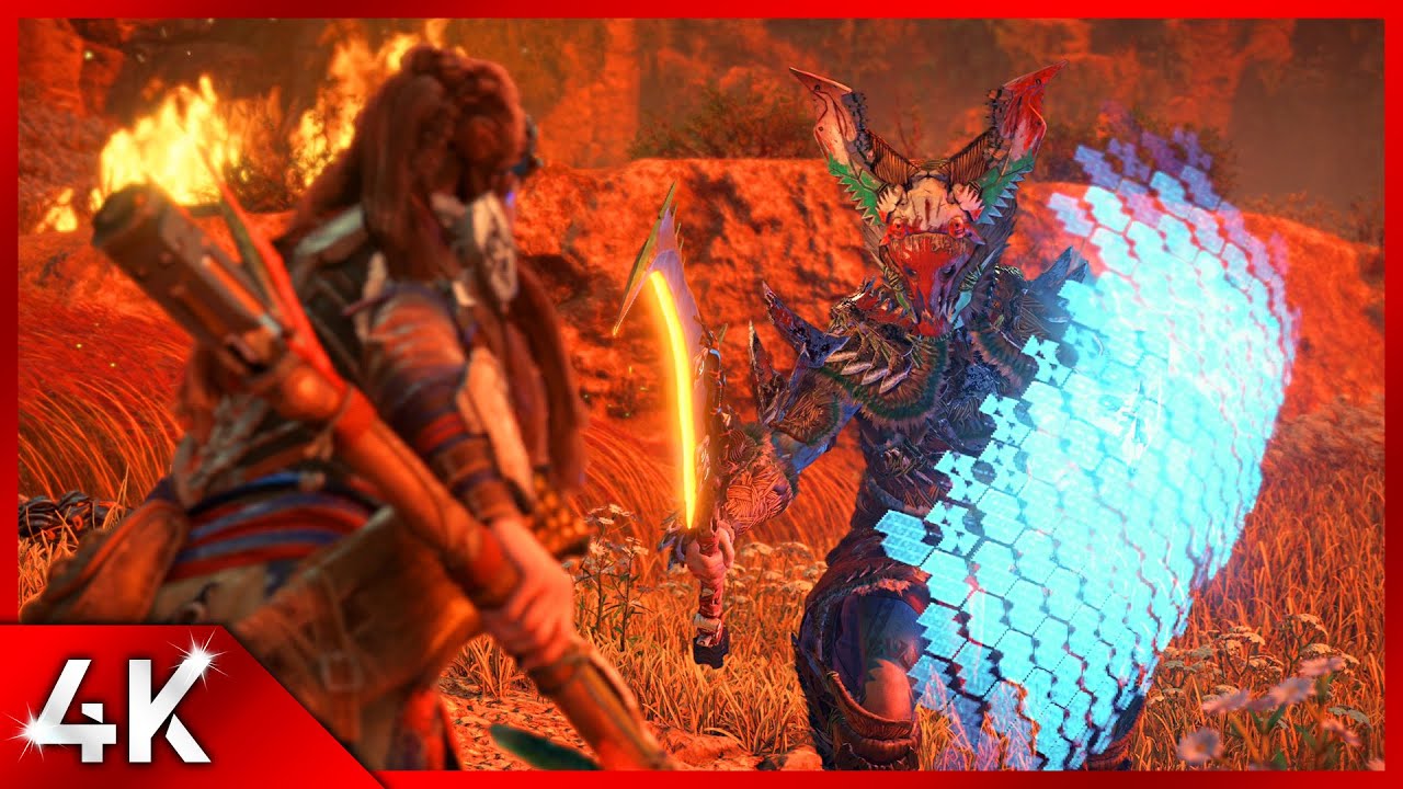 Horizon Forbidden West - Grudda Boss Fight [PS5 4K60]
