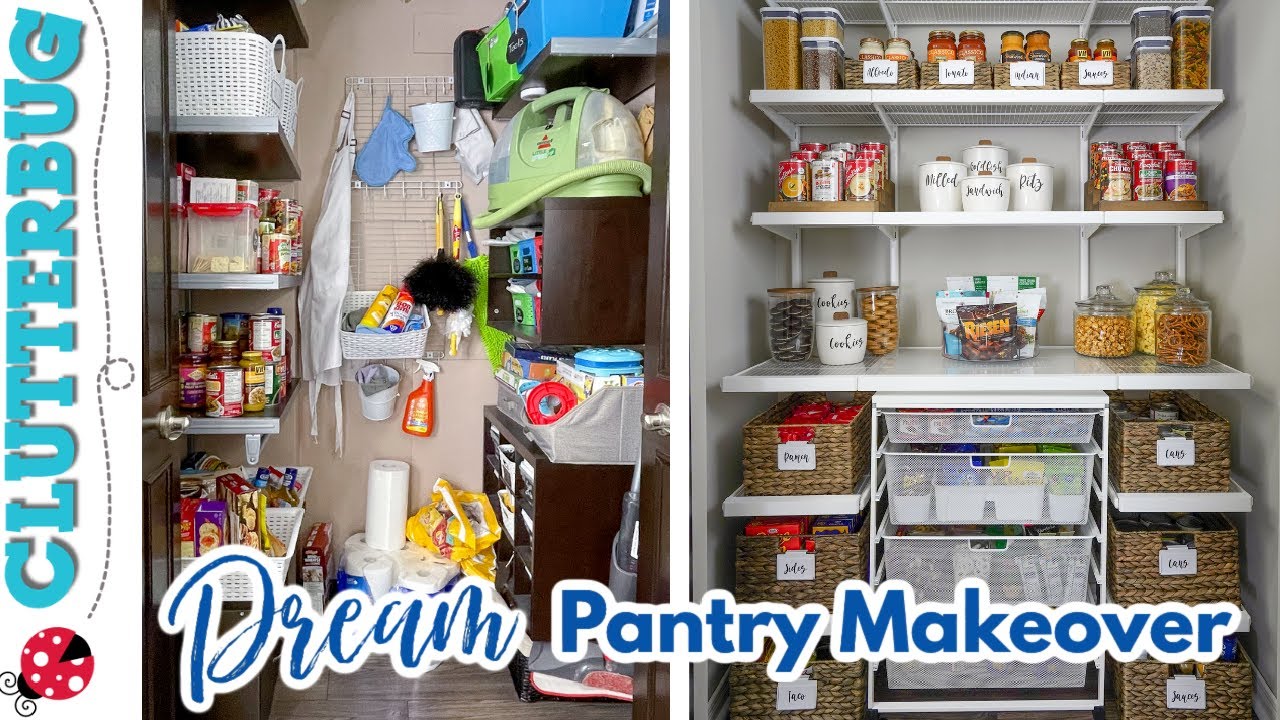 Kitchen Pantry Organization Ideas: Before and After Photos