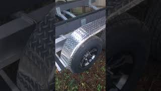 Word boats options on a Venture Commander 8800 lb capacity boat trailer