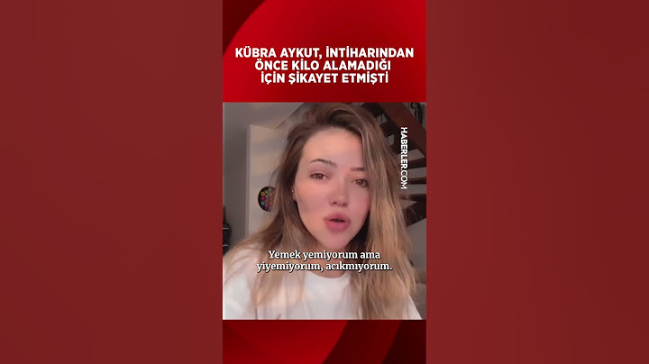 Kendi Kendiyle Evlenen Fenomen Kübra Aykut İntihar Etti