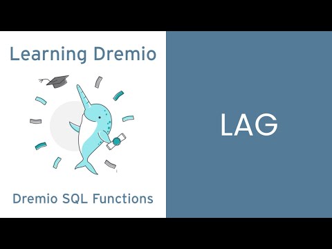 Dremio Cloud SQL Functions - LAG