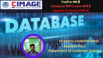 FoxPro part -1 || DBMS