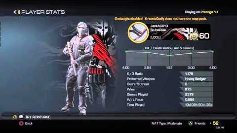 Call of Duty Ghosts - Resetting My Stats