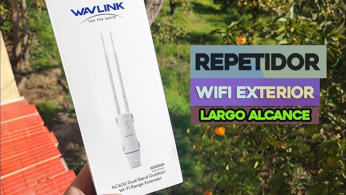 Repetidor WIFI LARGO ALCANCE Exterior 🛰 - 3 MESES DESPUÉS 👌 