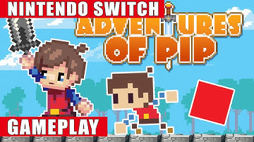 Adventures of Pip Nintendo Switch Gameplay