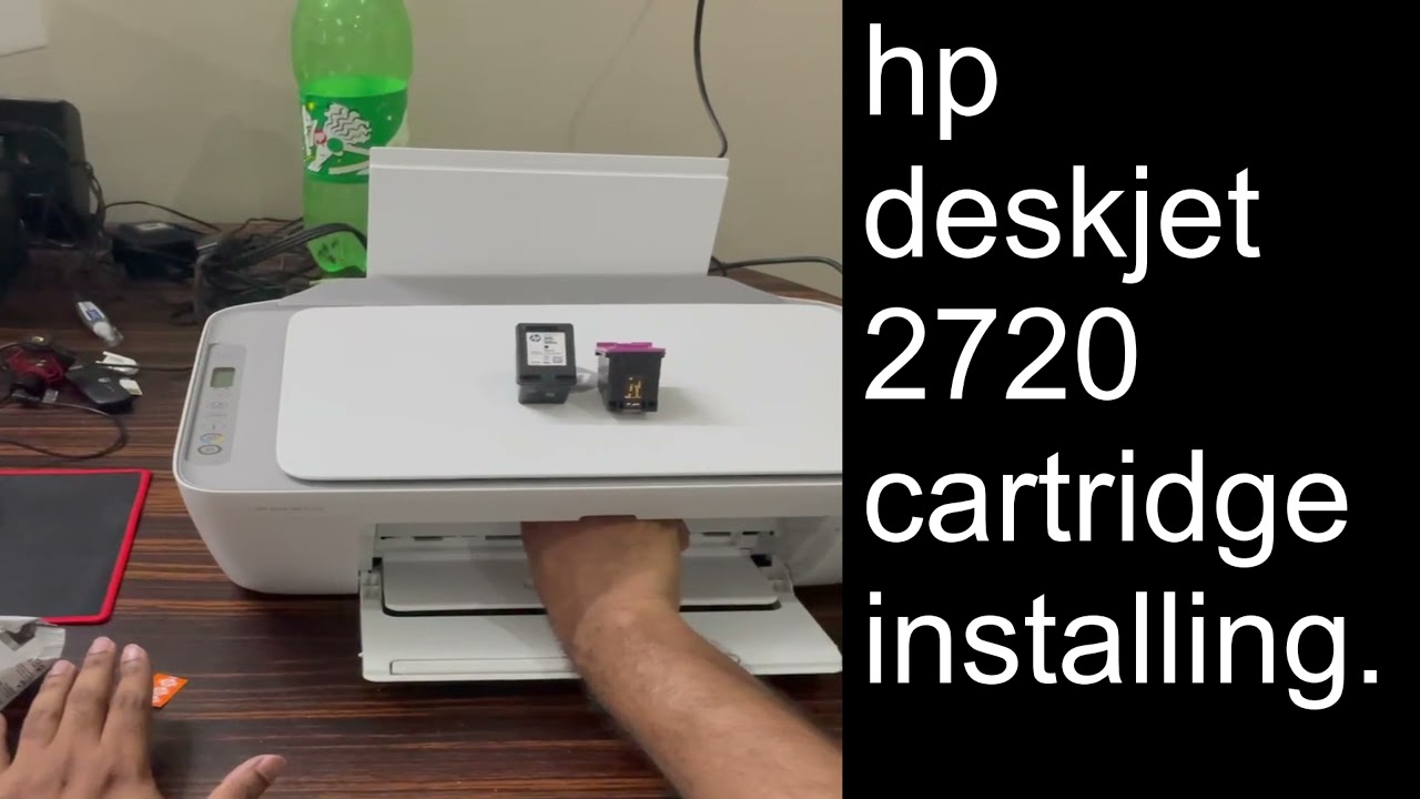 Hp deskjet 2720 cartridge changing how to change ink cartridge of hp