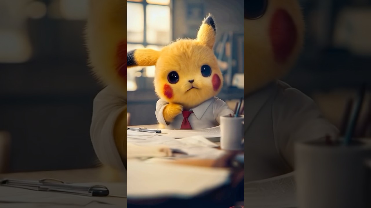 A day in a life of salaryman pikachu || 