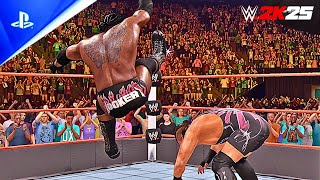 WWE 2K25 - Booker T vs. Rob Van Dam| Extreme Rules Match| RAW 2002
