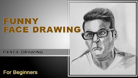 Funny face drawing | How to draw Akshay Kumar step by step #akshaykumar #portrait #pencildrawing