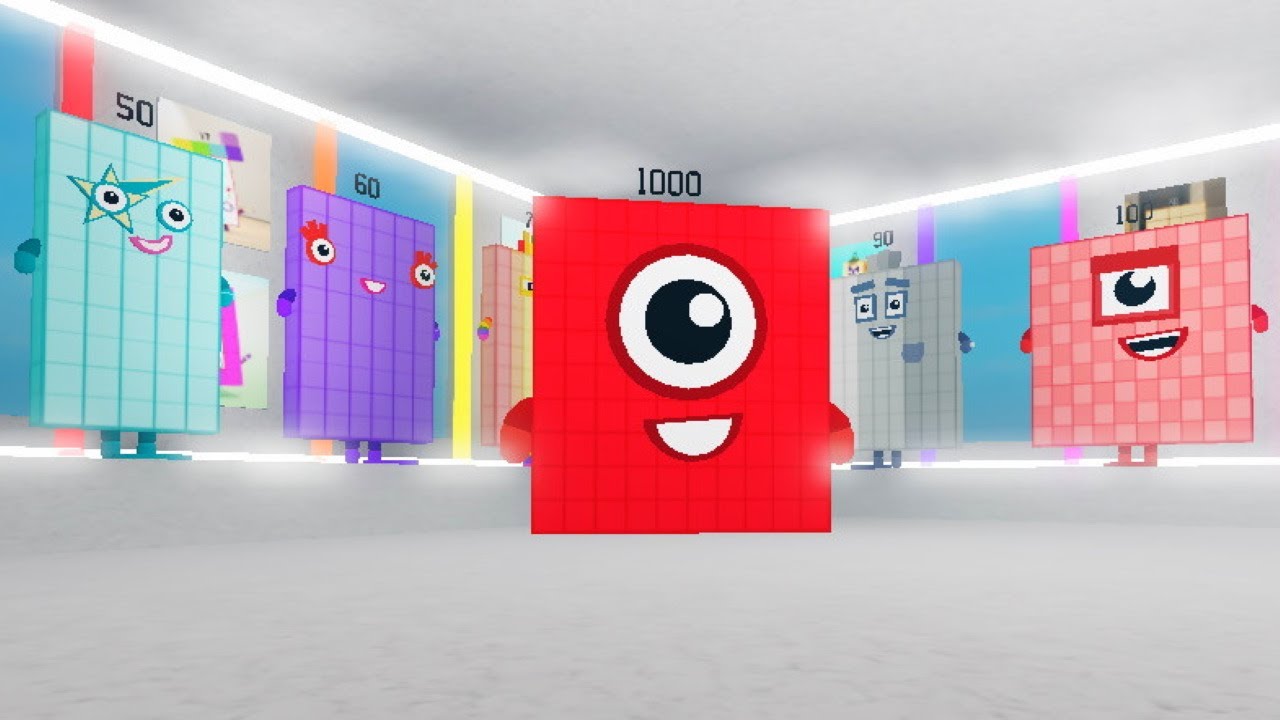 New Roblox Game Numberblocks Town Youtube