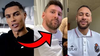 Footballers React To Messi Signing To The MLS
