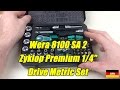 German Tool Reviews:  Wera 8100 SA 2 (Zyklop 1/4" Premium Socket Set)